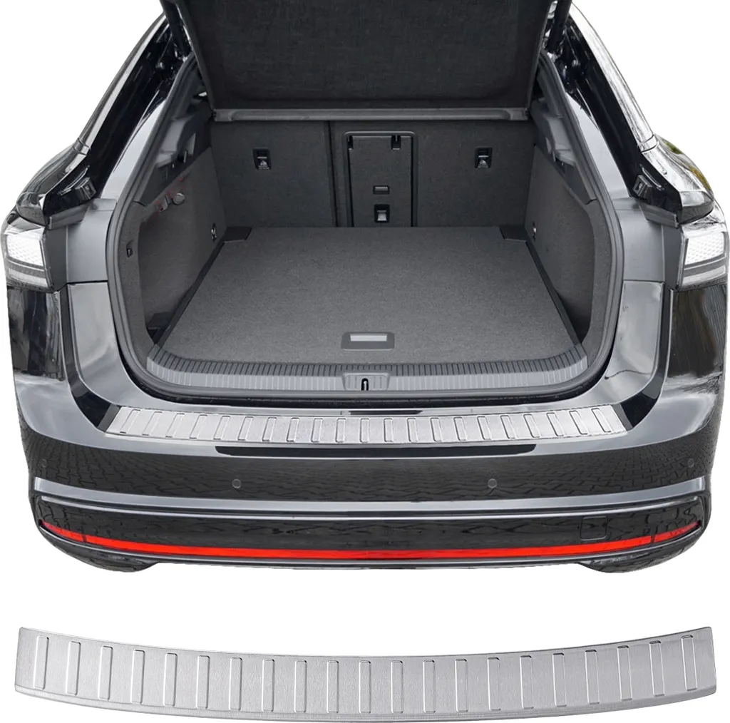 Évitez les rayures sur VW ID.7 : Protection de seuil inox mat 2023+