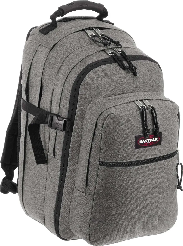 Eastpak Tutor Sunday Grey Sac à Dos Extensible 39L Durable et Robuste - 12
