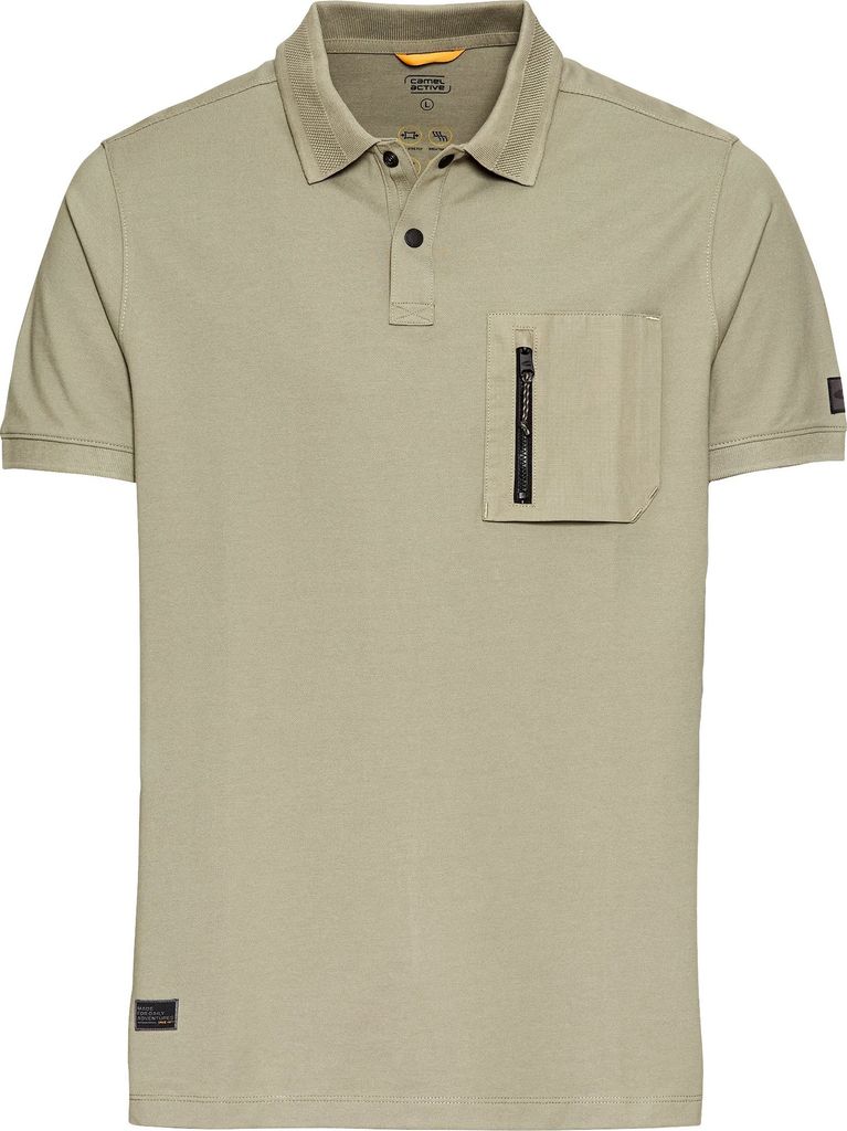 Kurzarm Poloshirt mit Cooling Effekt