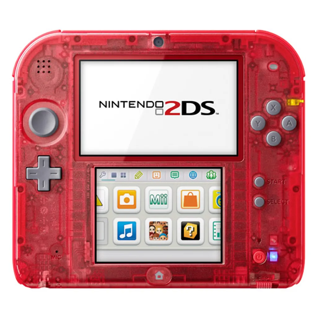 Nintendo 2DS Handheld Spielkonsole + Ladekabel - Zustand: Akzeptabel Pokémon Omega Rubin Edition