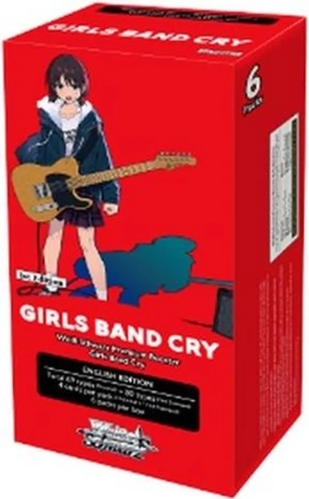 Boîte de Boosters Weiss Schwarz Girls Band Cry pour Jeu de Cartes TCG