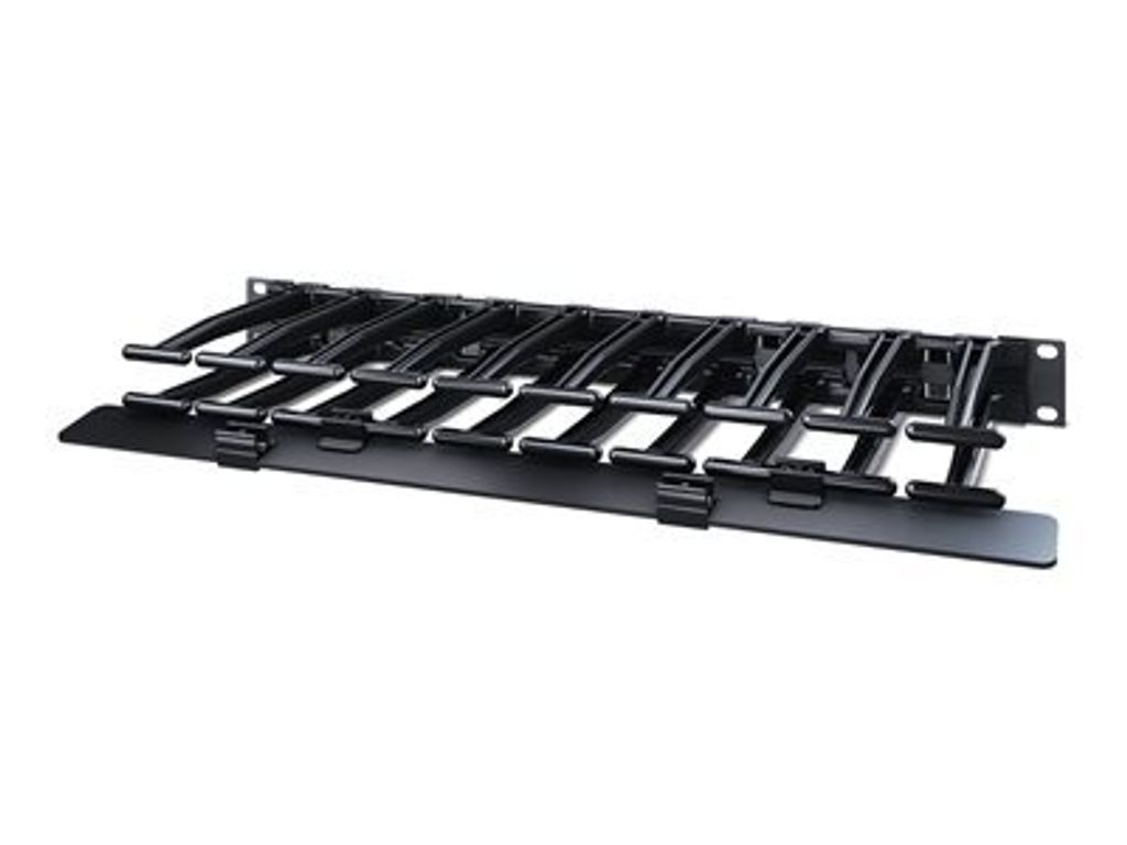 APC 1U Horizontal Cable Manager, 6" deep, Single-Sided