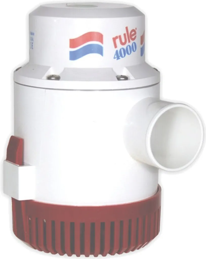 Pompe Submersible Rule Maxi 4000 24V Idéale pour Grands Bateaux 50mm - 2