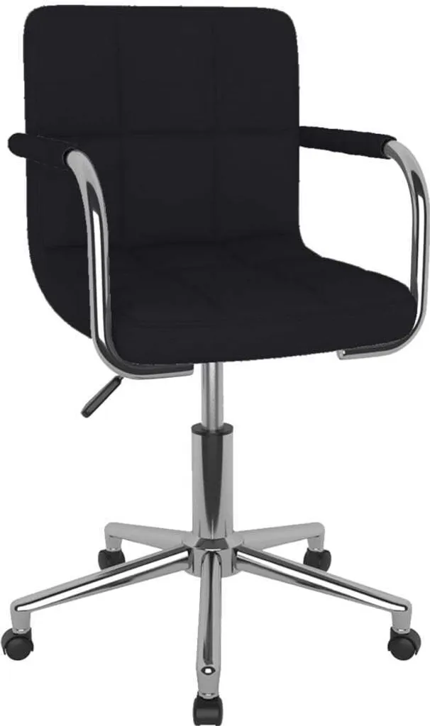 Sedia da Pranzo Girevole Nera: Ideale anche per Home Office e Living