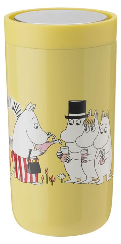 Stelton - To Go Click Thermobecher 0,2 Liter, Moomin Lemonade