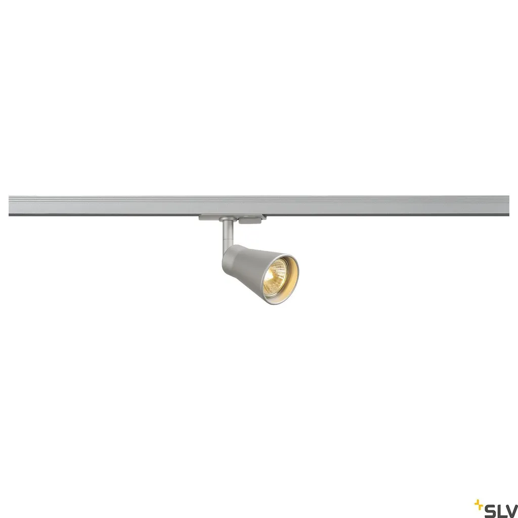 Spot pour Rail 1 Phase Gris Avo GU10 - Éclairage Magasin & Maison