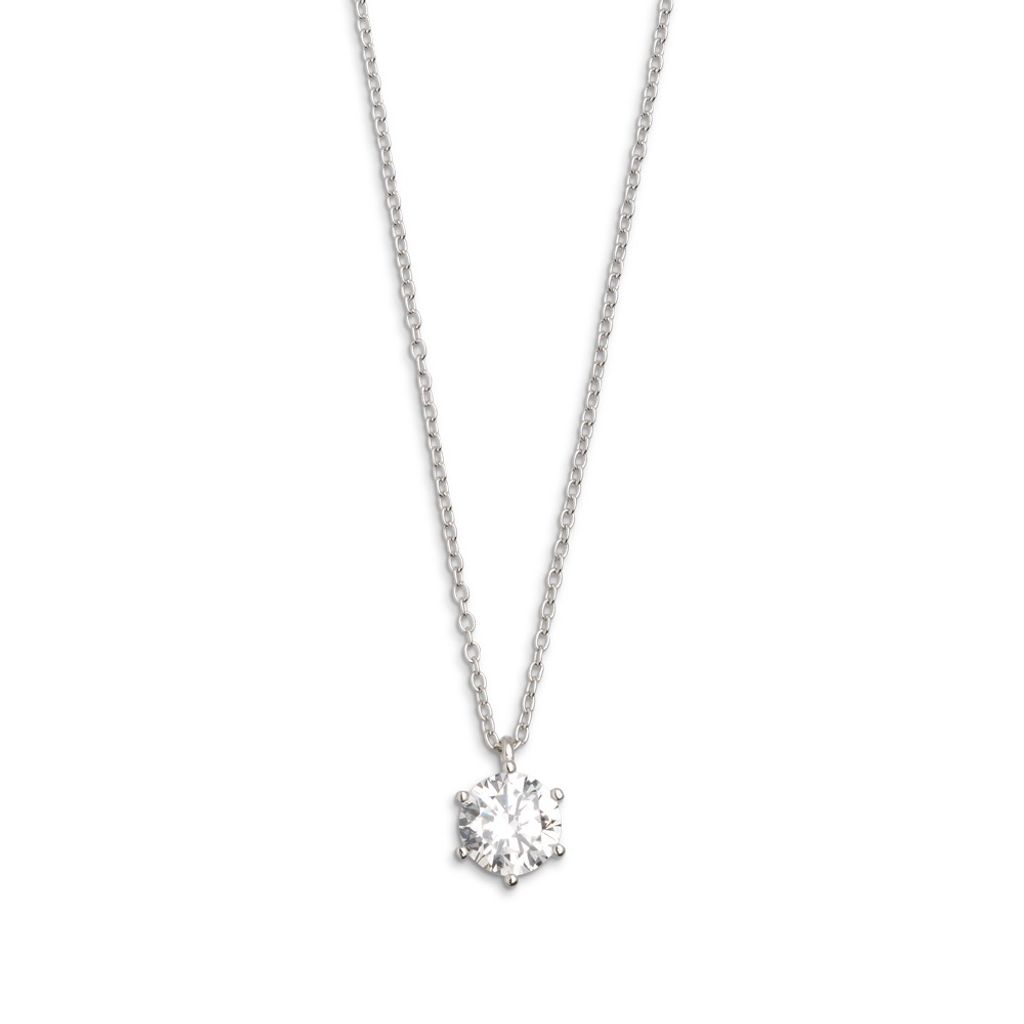 Xenox XS7175 Kette mit Anhänger Damen Silver Circle Produktbild 