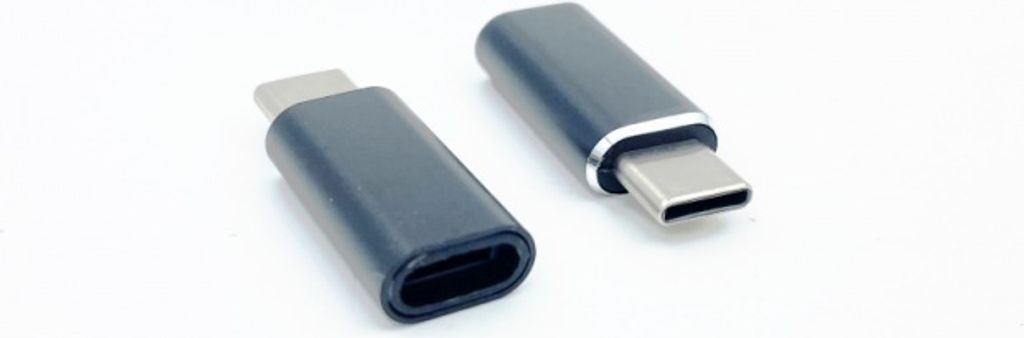 Maxlife adapter lightning - usb-c cierny Obrázok produktu 