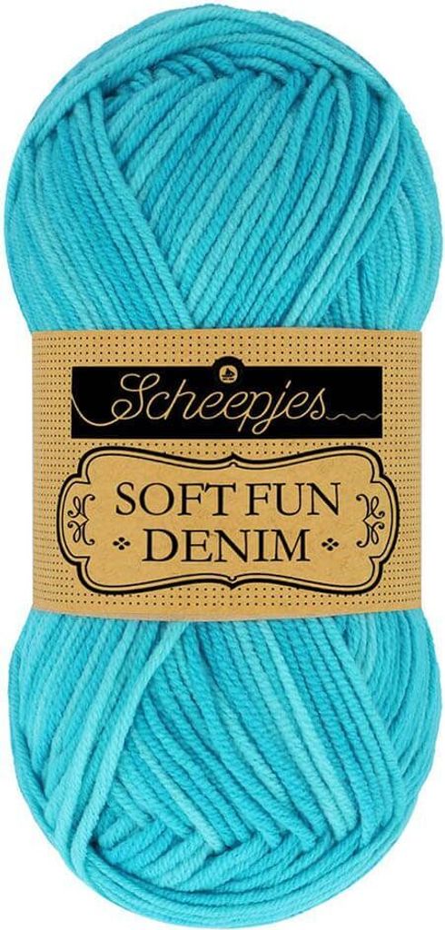Scheepjes Softfun Denim 50g Blau 500
