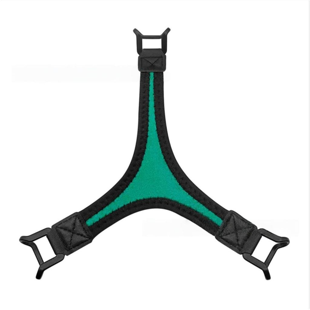 INF Multifunktionaler dreieckiger Handriemen, kompatibel mit iPad, E-Reader und Tablets — hochelastischer Nylon-Einhandgriff Grün
