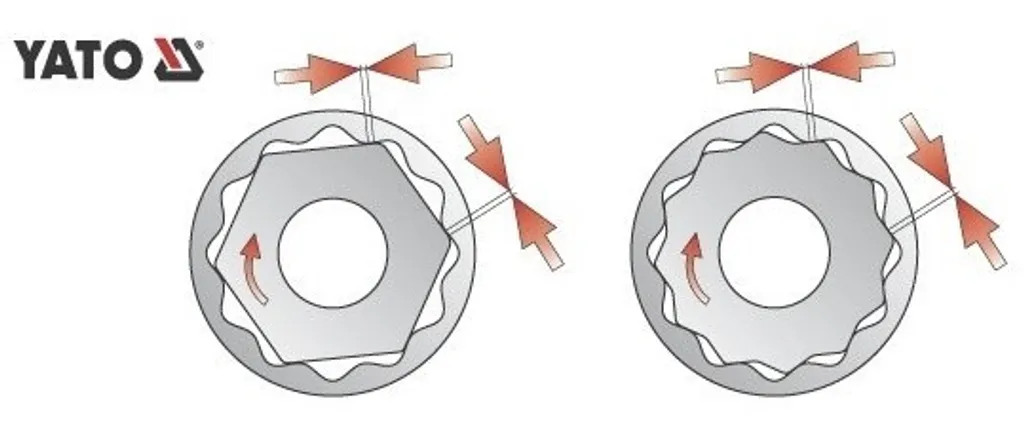 Prolunga 1/2" 11 mm 12 lati - 5