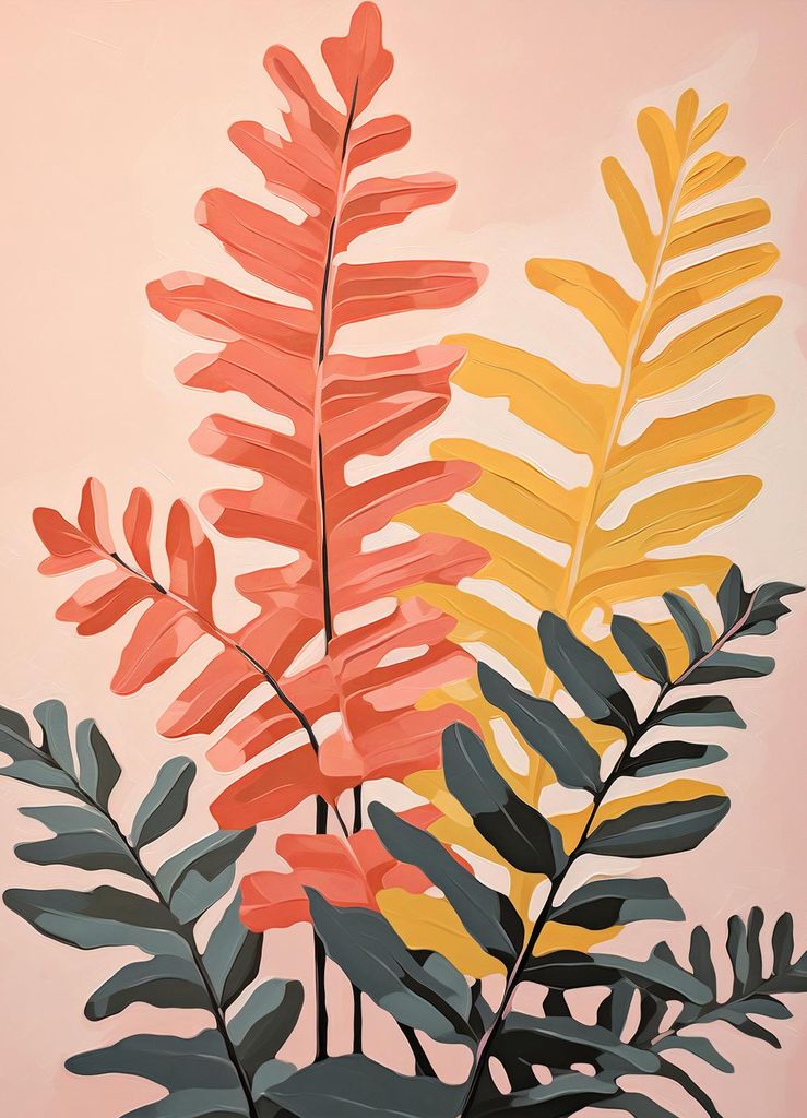 Plakat 20,5x28,4cm Palette der Natur
