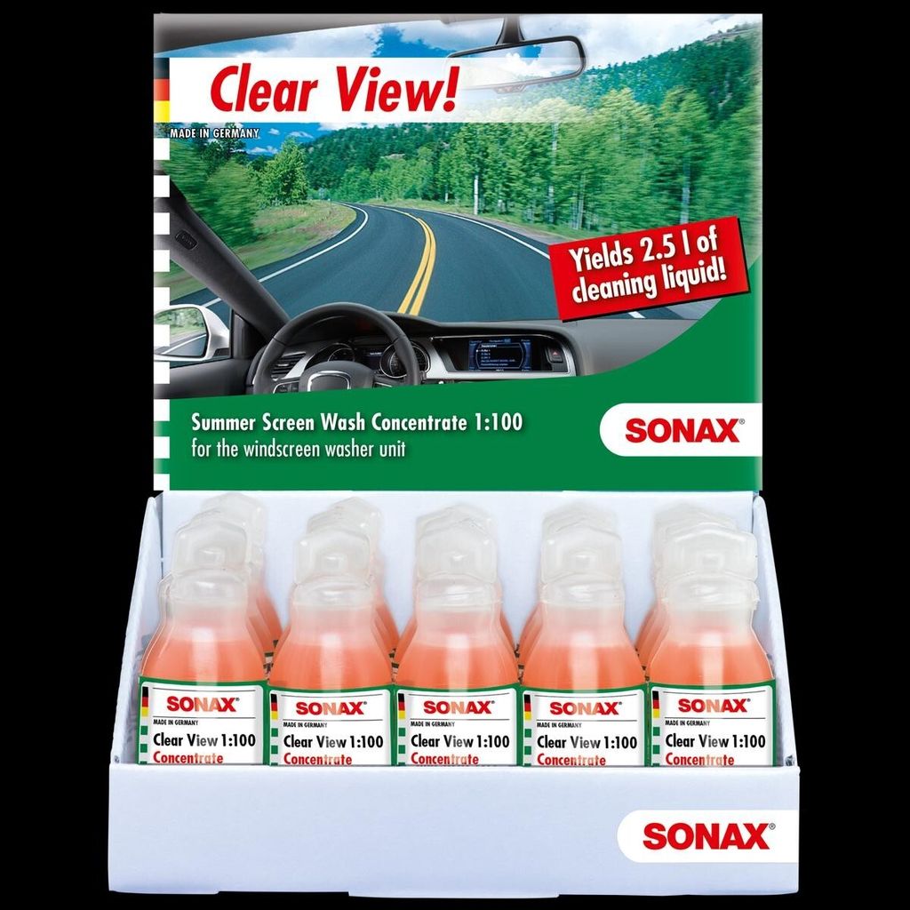 SONAX Scheibenwischwasser 03711000 8 5cm 0 041kg Flasche Produktbild 