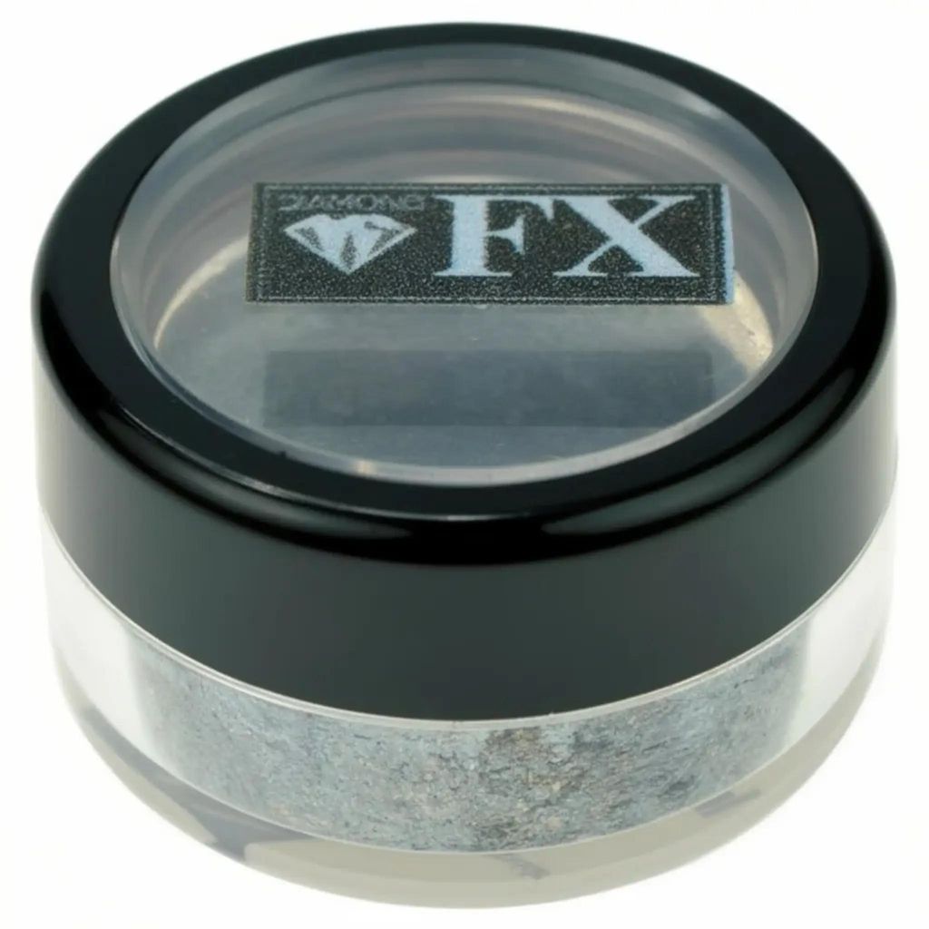Diamant-FX-Kunststoff, frei von Glitzer, silberfarben
