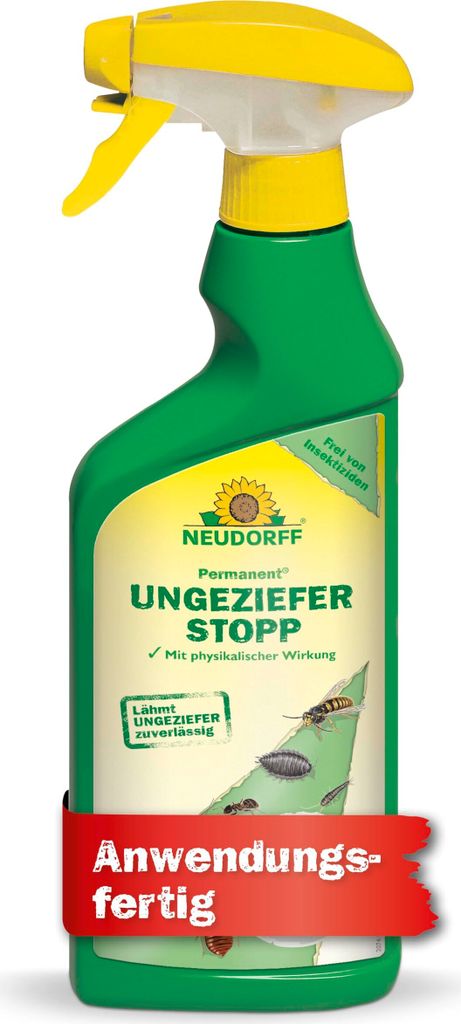 Neudorff Permanent UngezieferStopp 500 ml - lähmt Ungeziefer bei Kontakt