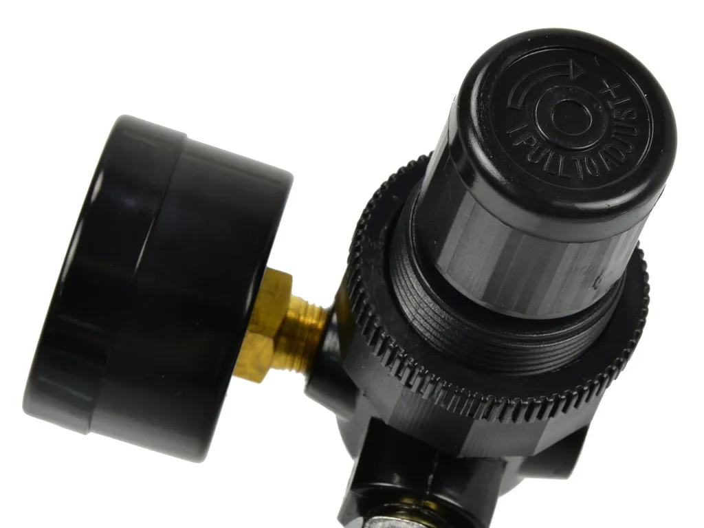 Regolatore Pressione HVLP con Manometro - Precisione Professionale 1/4" - 2