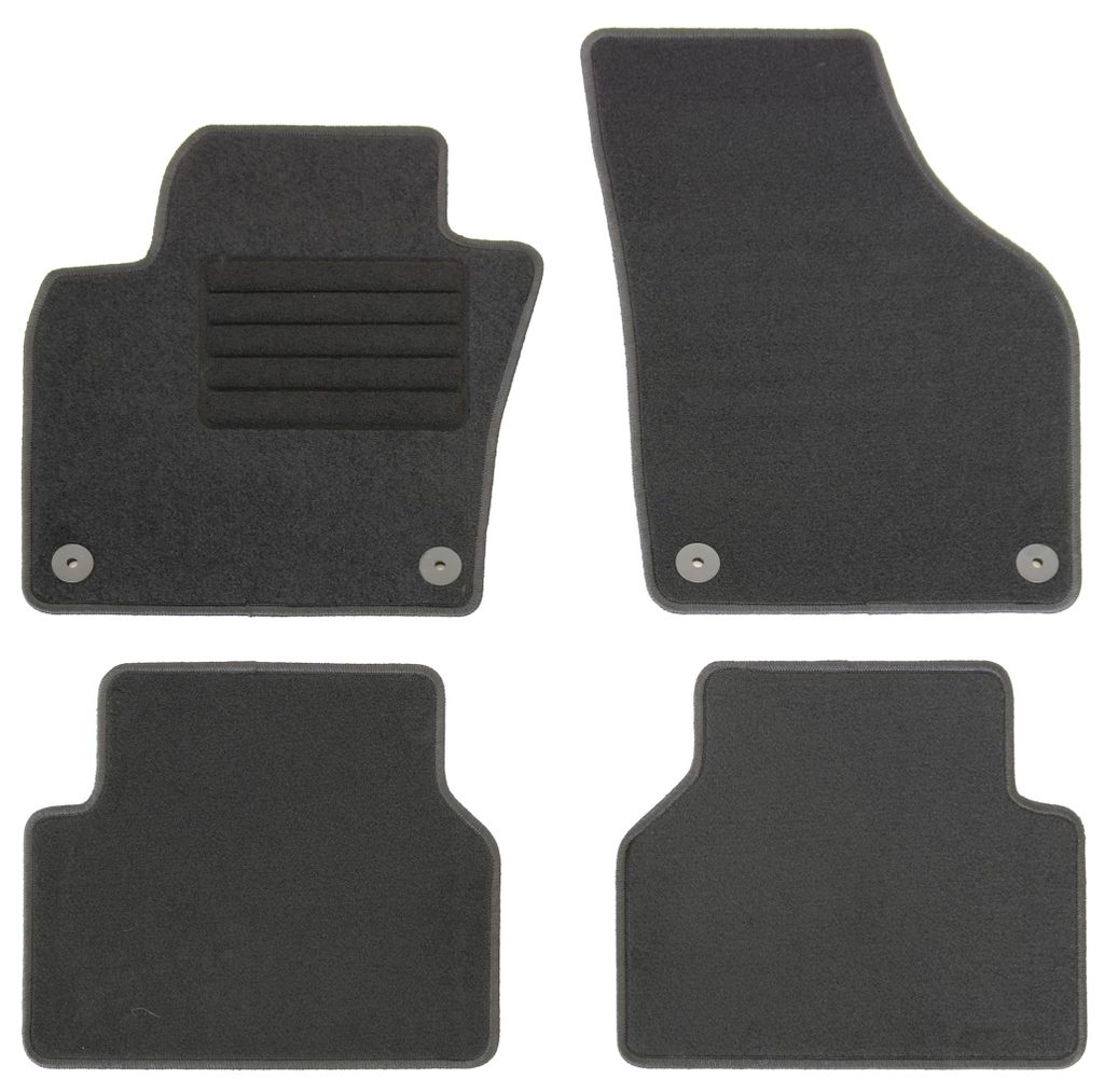 Fußmatten-Set für VW Tiguan 5N, 11/2007-03/2016, 4-teilig, Produktbild 