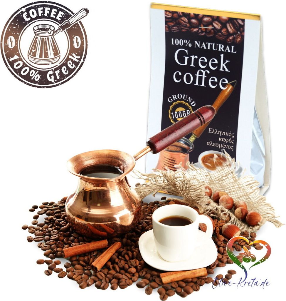 ELLIE 14044 Griechischer Kaffee / Mokka 100g von Kreta, Produktbild 