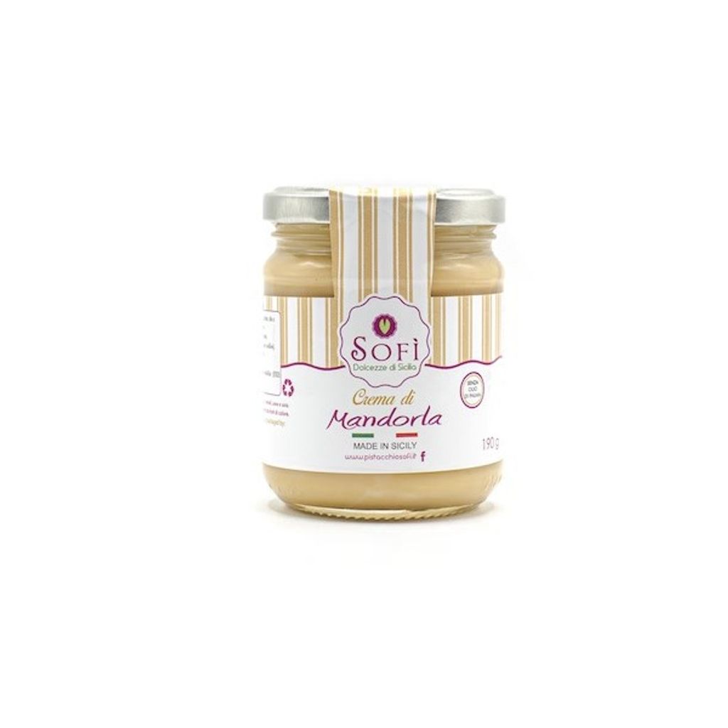 Crème d'amandes siciliennes 45%, 190 g Image du produit 