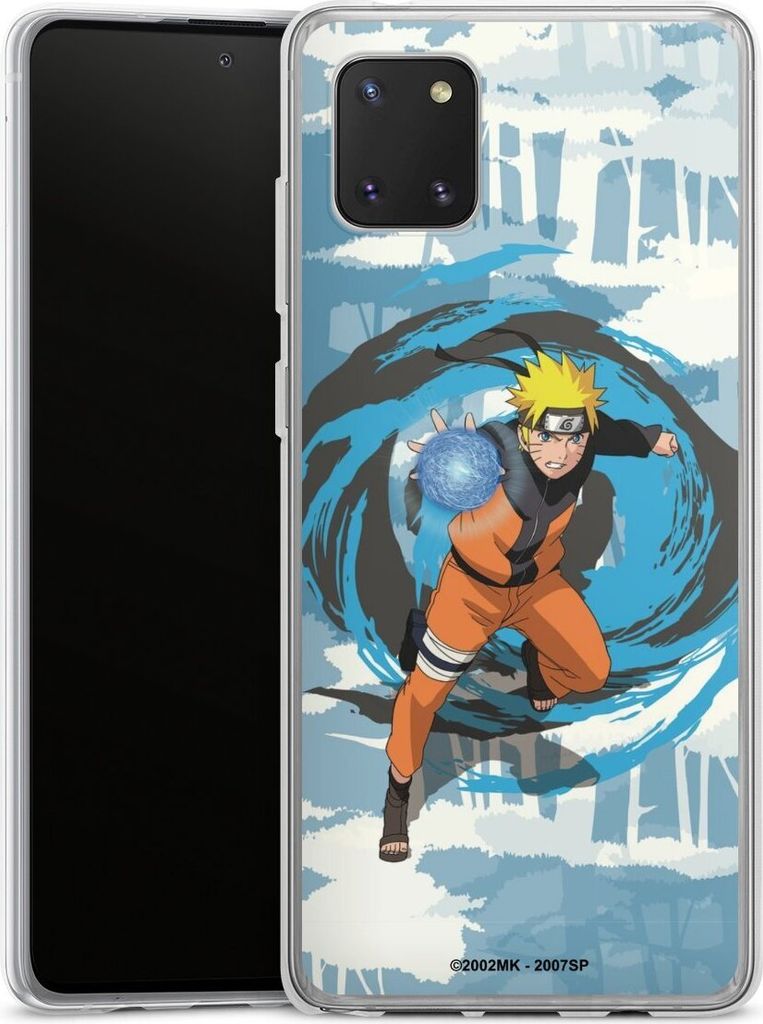 DeinDesign Handyhülle für Samsung Galaxy Note 10 lite Silikon Hülle Case Smartphone Schutzhülle Manga Naruto Shippuden Offizielles Lizenzprodukt