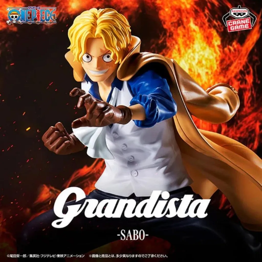 Figurine Sabo One Piece 23cm Grandista - Finition Détails Exceptionnels - 7