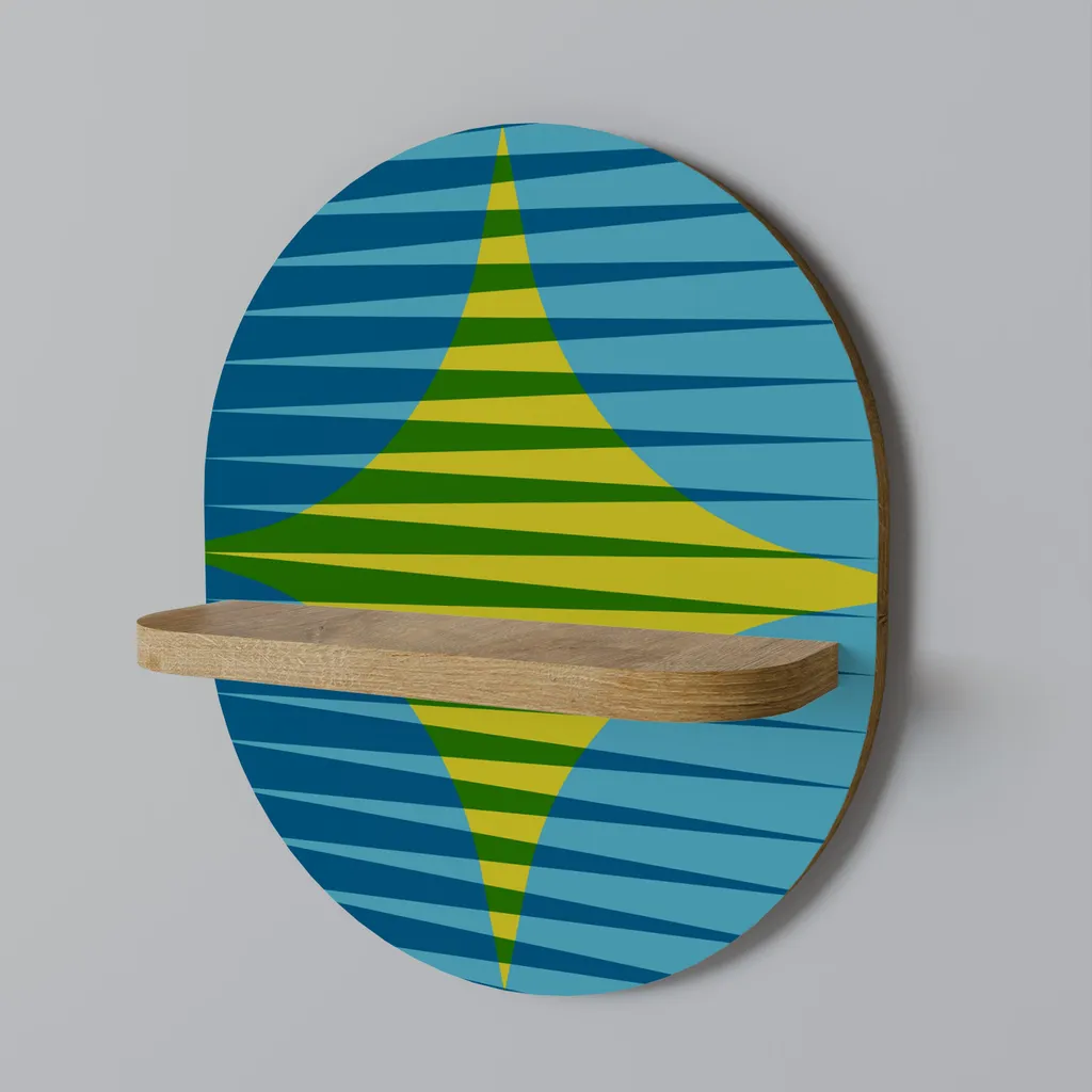 Étagère Murale Ovale pour Plantes et Déco : Organisez votre Intérieur