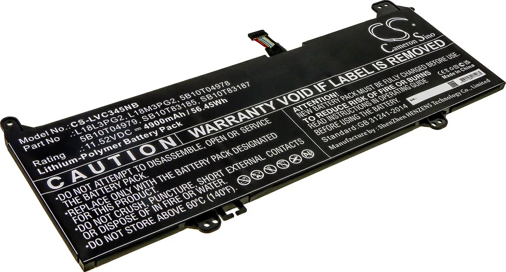 Batterie de Rechange pour Lenovo 14e Chromebook 81MH Lithium-Ion 46Wh