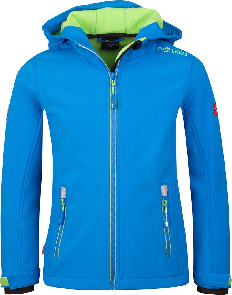 Trollkids Kinder Softshell Blau 161-106 Grösse 104
