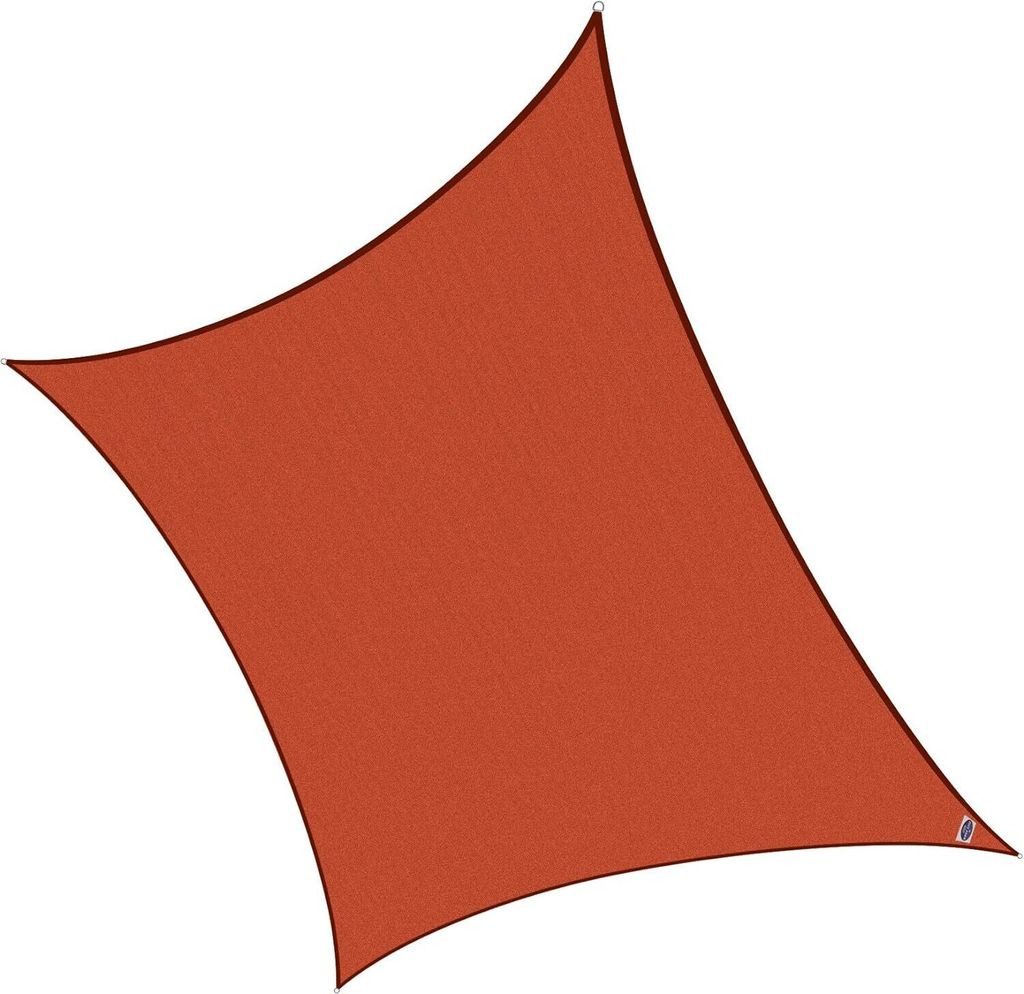 Sonnensegel Rechteck 3x3m, Sonnenschutz wetterbeständig HDPE