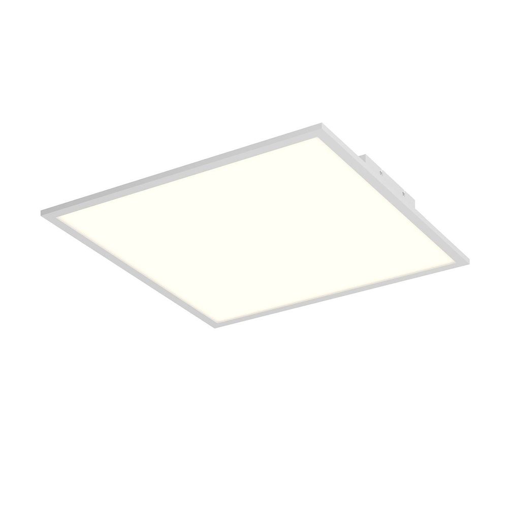 Lindby LED-Panel Quais, 60 x 60 cm, weiß, Metall, 4.000K Produktbild 