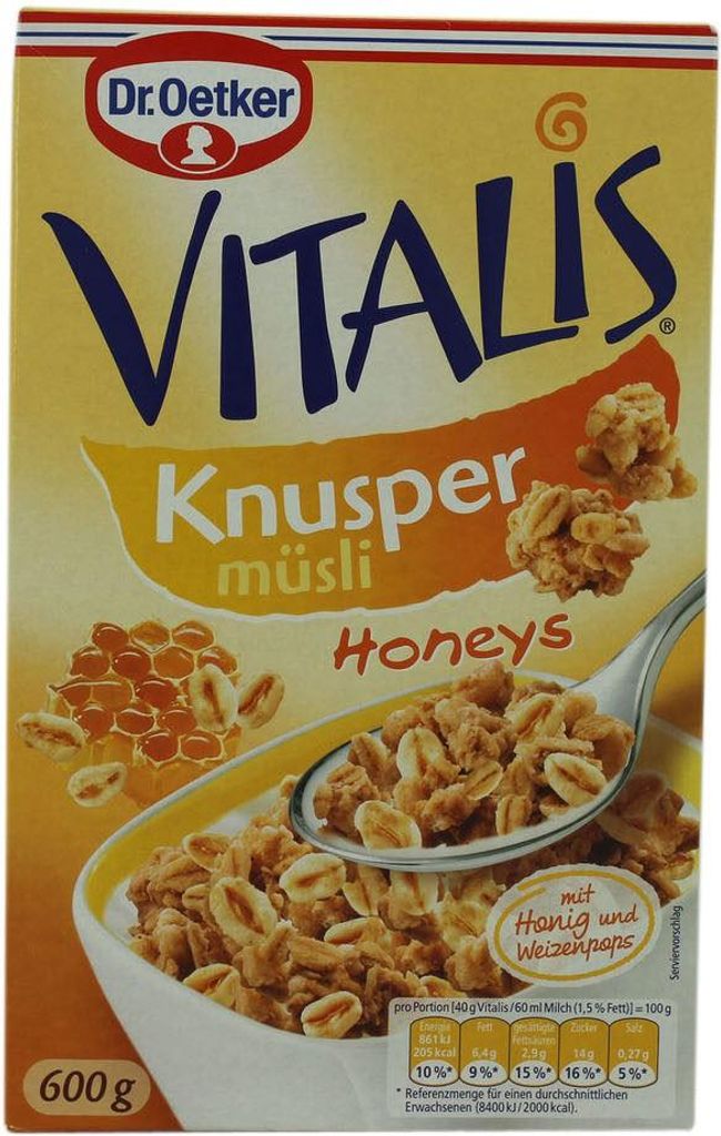 Oetk.Vitalis Miel croustillant 600g Image du produit 