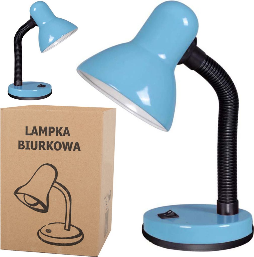 Verk 12254 Retro stolná lampička modrá Obrázok produktu 