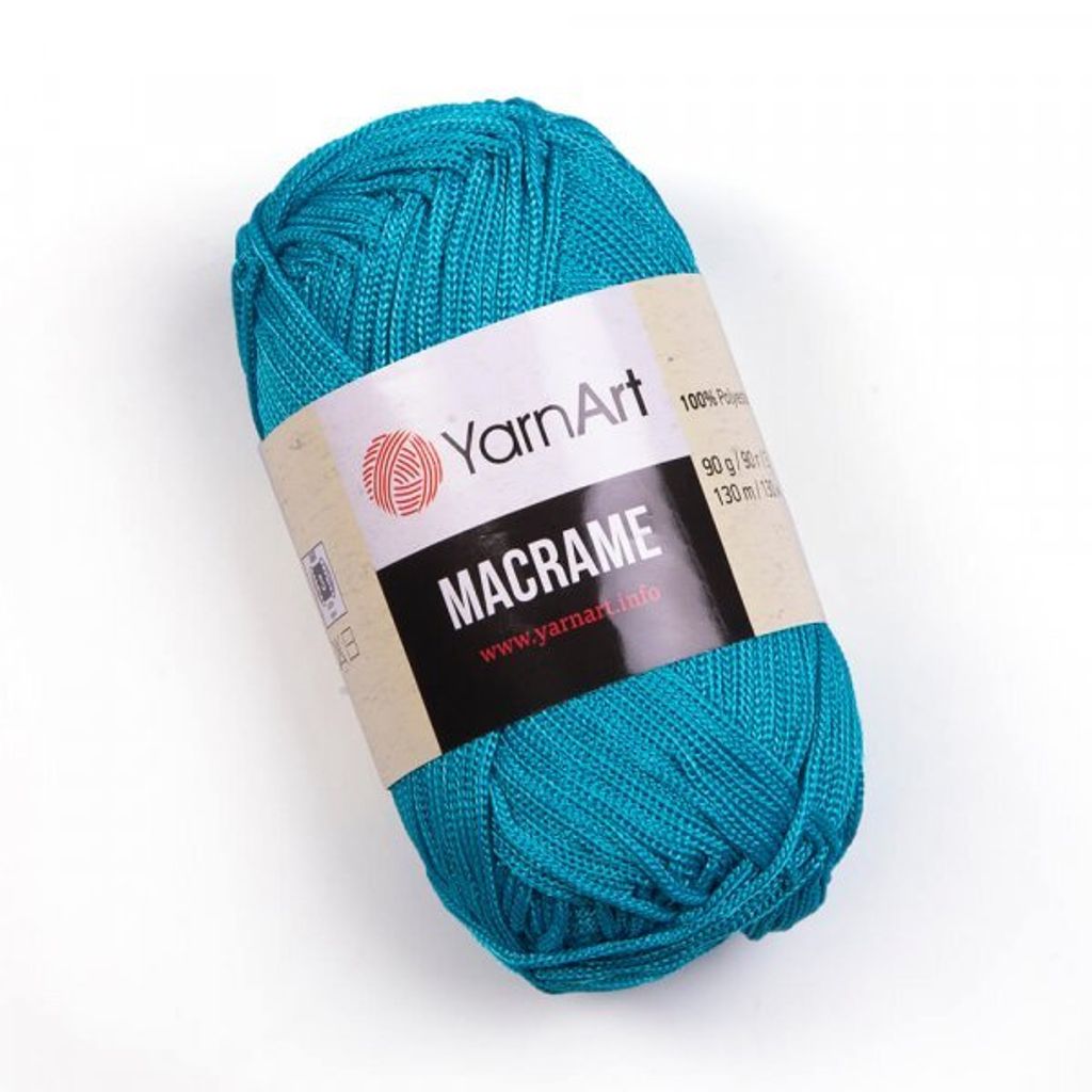 YarnArt Macrame příze 90 g / 90 m - barva 152 tyrkysová - Obrázek produktu 
