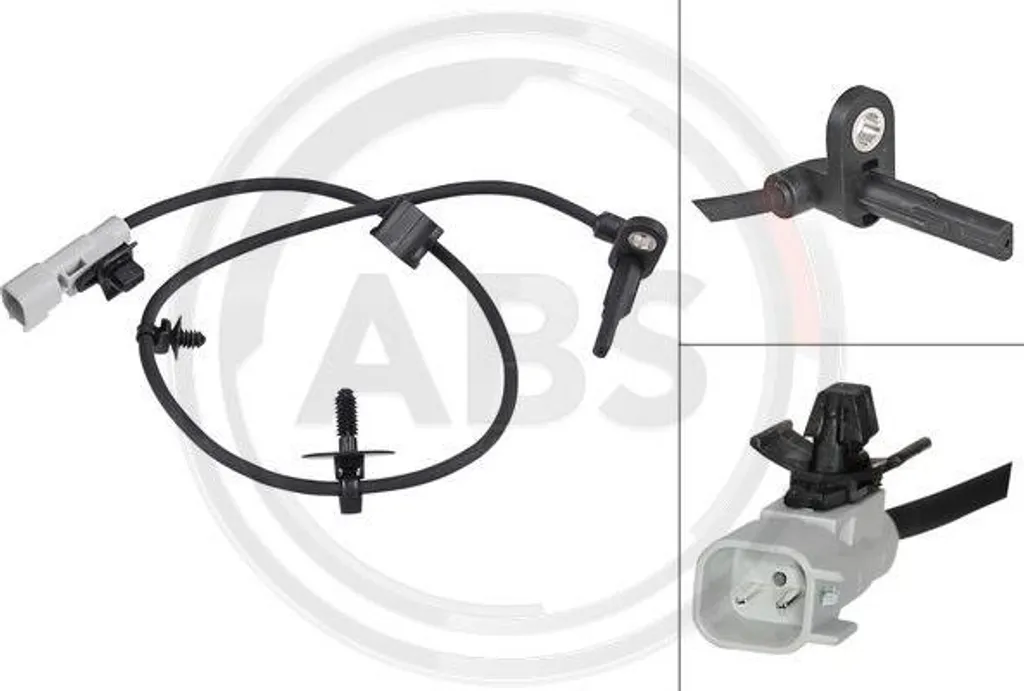 Sensore Velocità Ruota A.B.S. 30223: Sicurezza Frenante 95328629 per Mokka