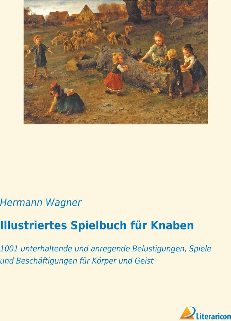 Illustriertes Spielbuch für Knaben