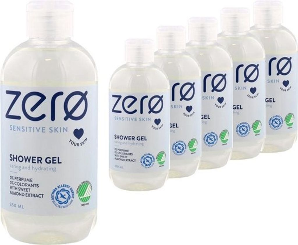 Showergel Zero Sensitive Skin 6x 350 ml Kaufland.de