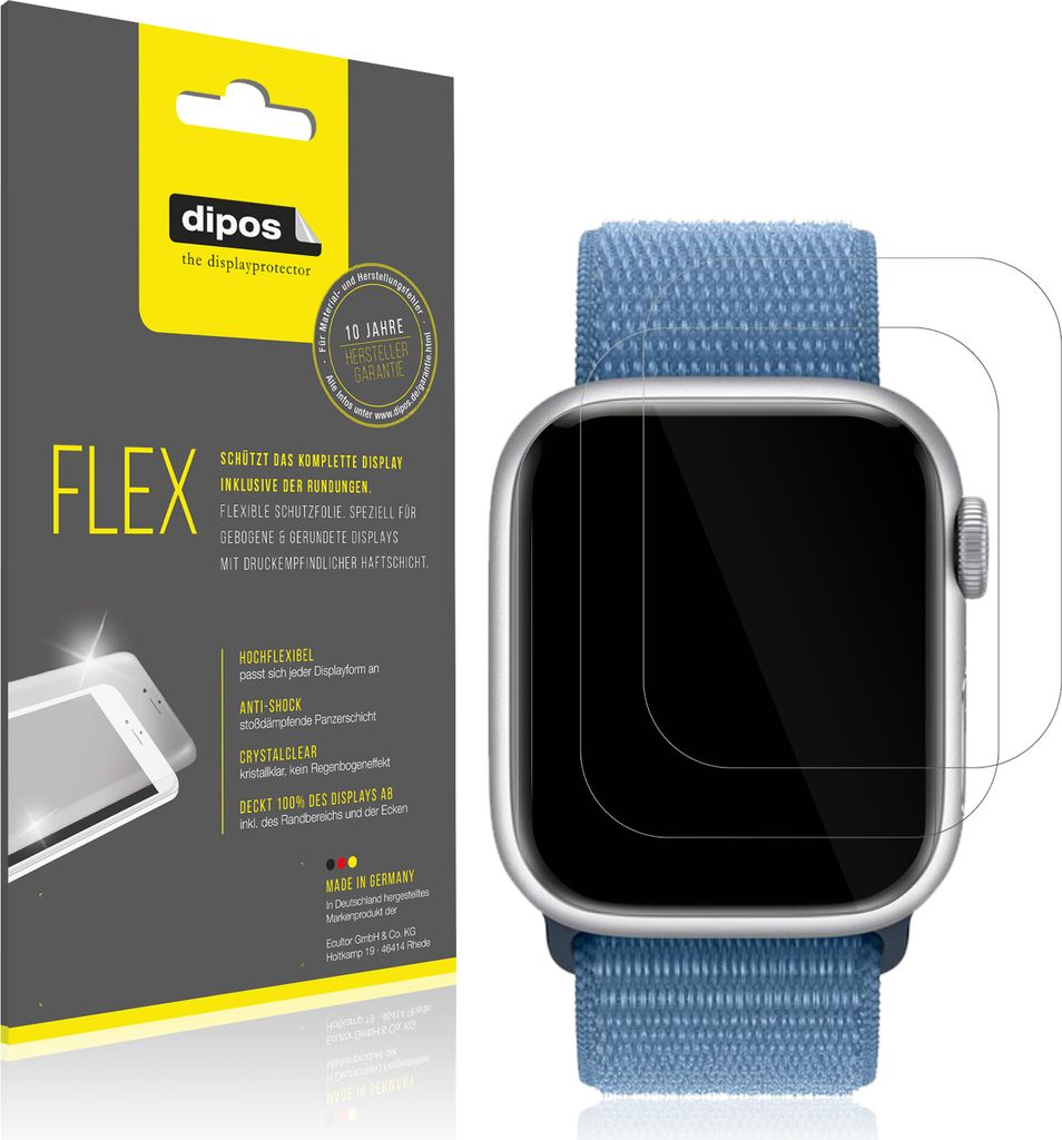 2x ochranná fólia pre Apple Watch Series 9 41 mm, 100 % Obrázok produktu 
