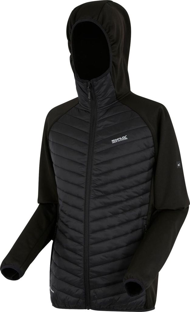 Regatta Hybrid Softshelljacke Andreson Herren, Größe:XXL, Farbe:Schwarz