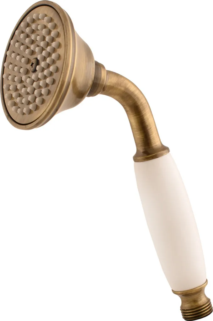 Rosone Doccia RETRO Slezák-RAV KS0017SM Ottone Vecchio per Bagni Vintage