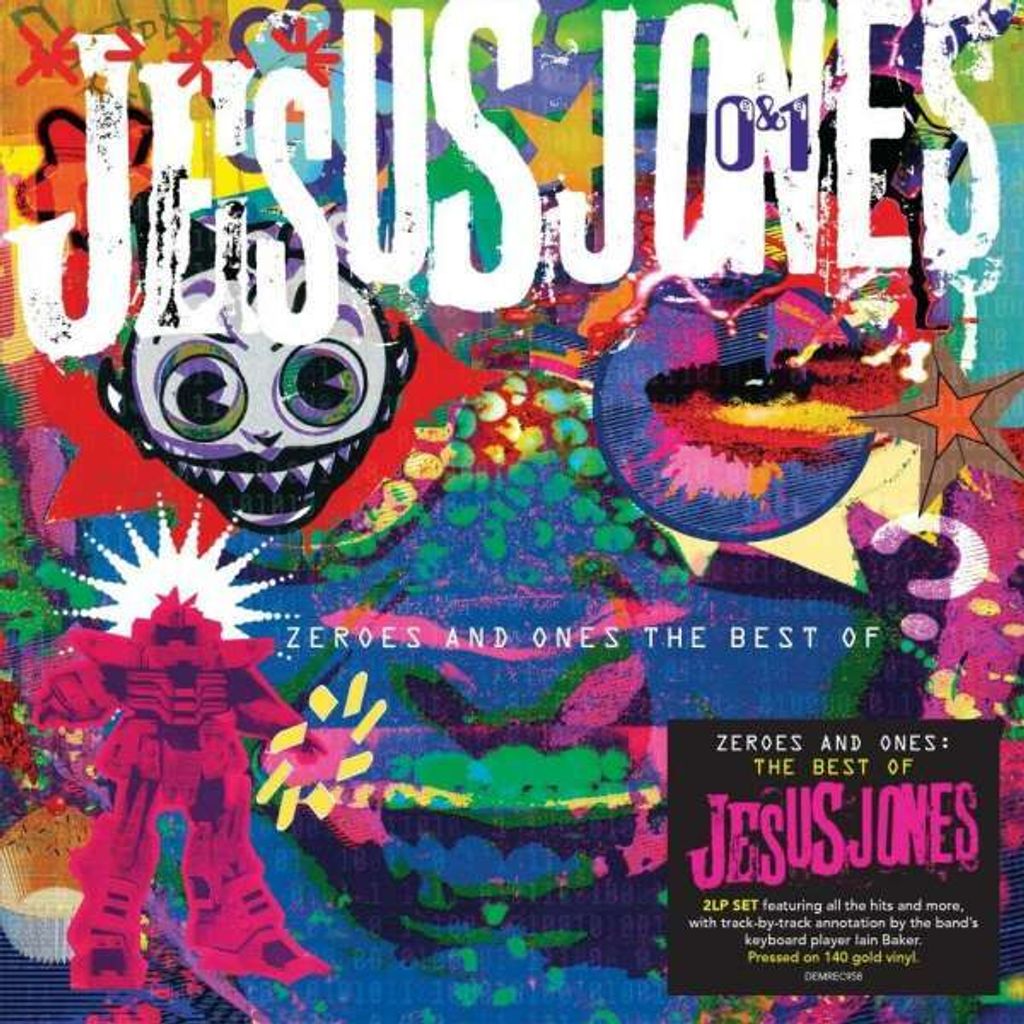 Jesus Jones - Zeroes & Ones: The Best Of (Gold Vinyl)