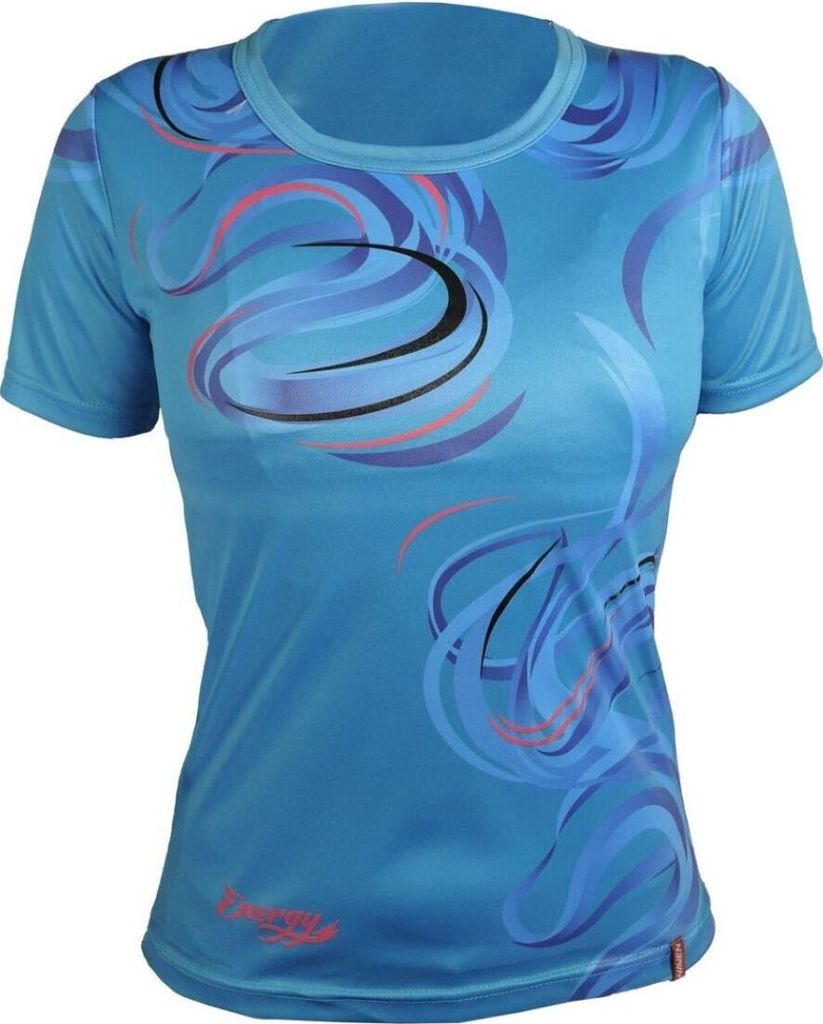 HAVEN Kurzarm Fahrradtrikot - ENERGY CRAZY SHORT - Blau XS