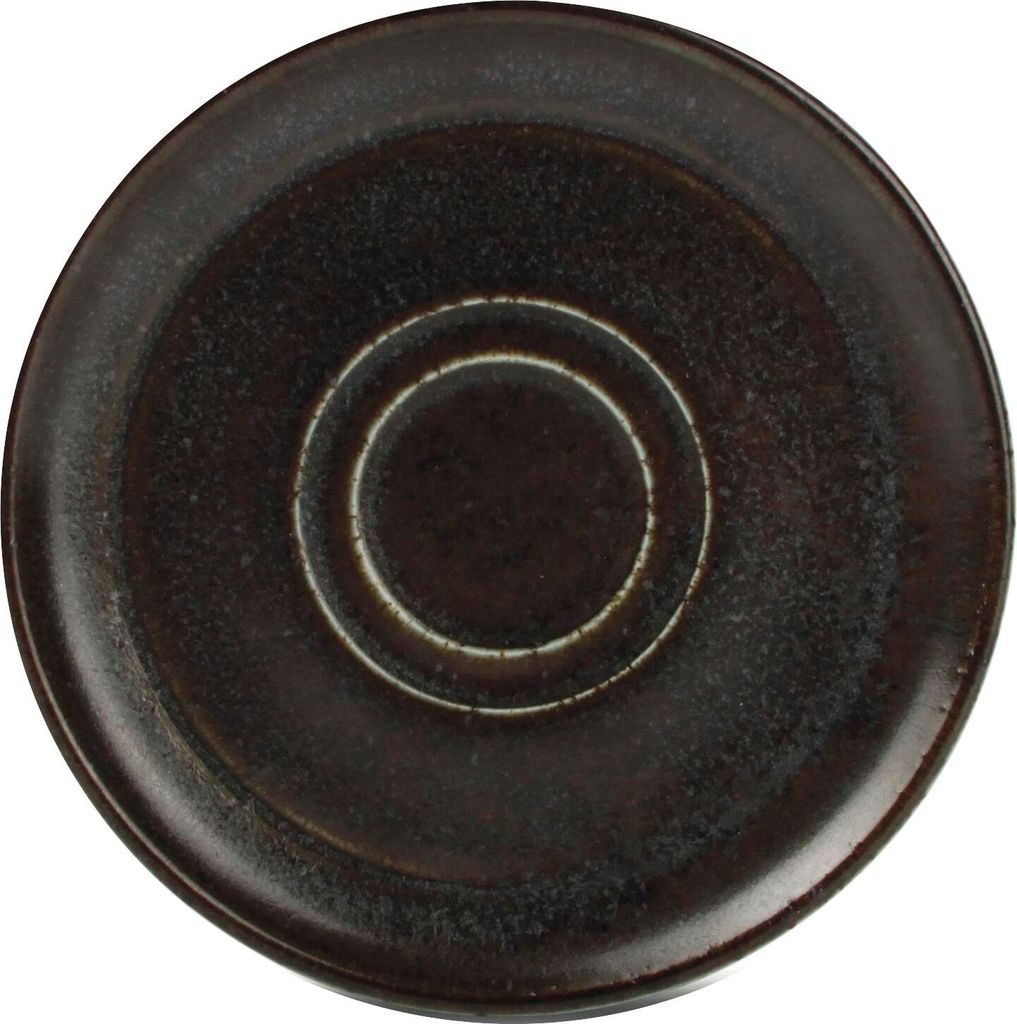 Ceres Untere für Espresso- und Kaffee-Obere, ø: 140 mm , schwarz reaktiv