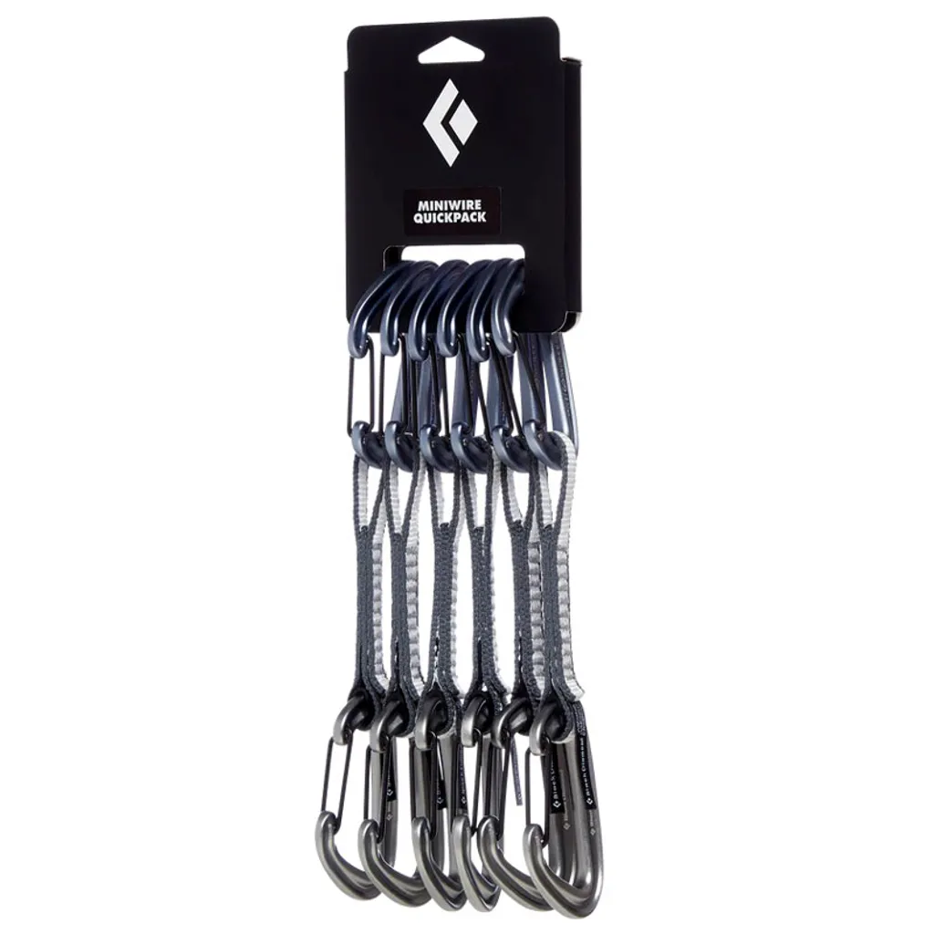 Miniwire Quickpack 12cm : Mousqueton à Doigt Fil et Sangle Dynex 12mm