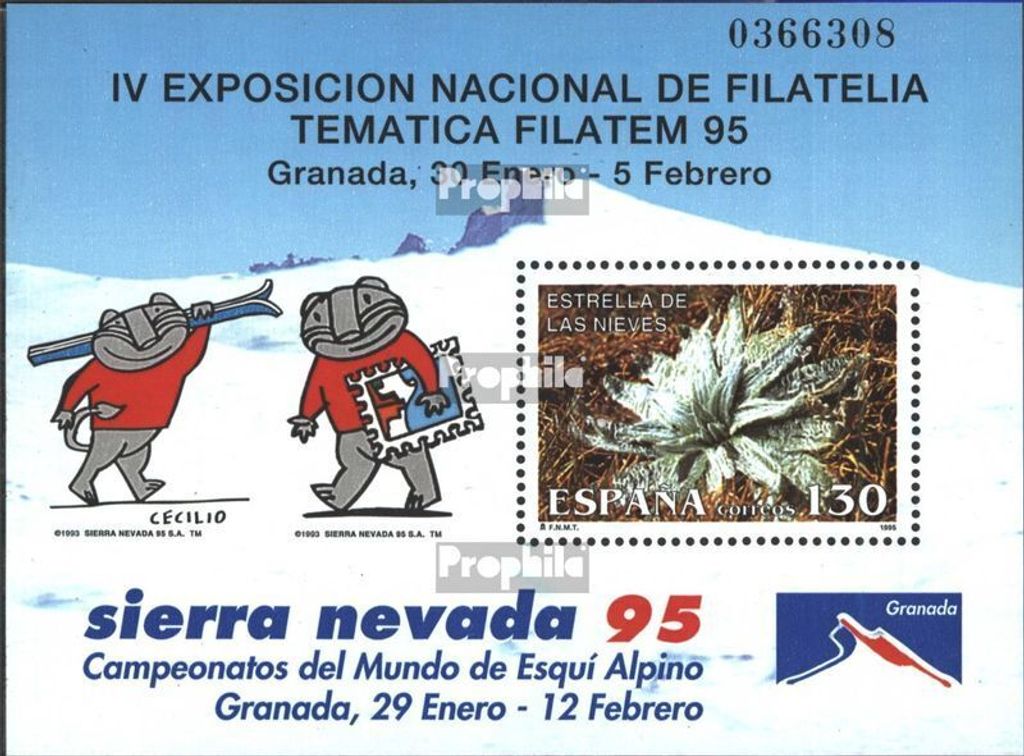 Briefmarken Spanien 1995 Mi 3193-3256 (kompl.Ausg.) Jahrgang 1995 komplett postfrisch Freimarke