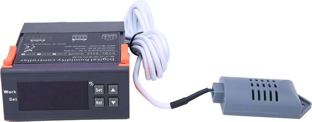 Digitaler Luftfeuchtigkeitsregler HM-40, 220V, Mess- und Steuerbereich 1%-99% RH, wasserdicht und staubgeschützt