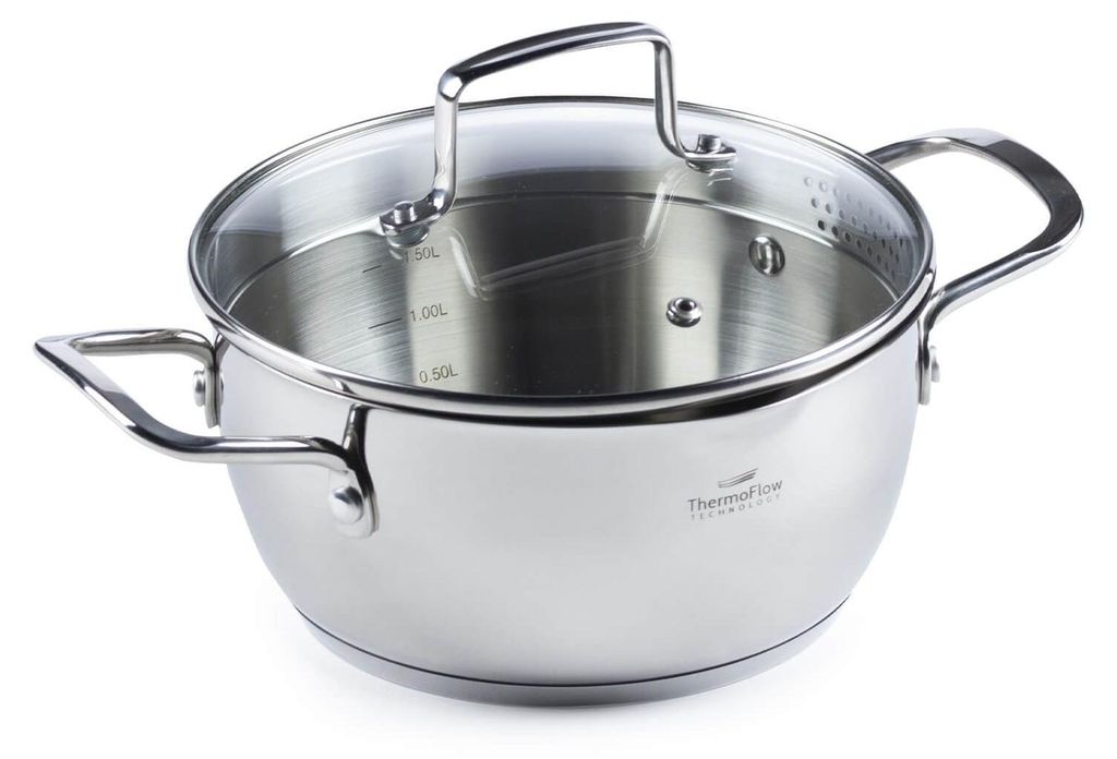 Casserole Rosmarino Pour&Cook II avec couvercle en verre – Image du produit 