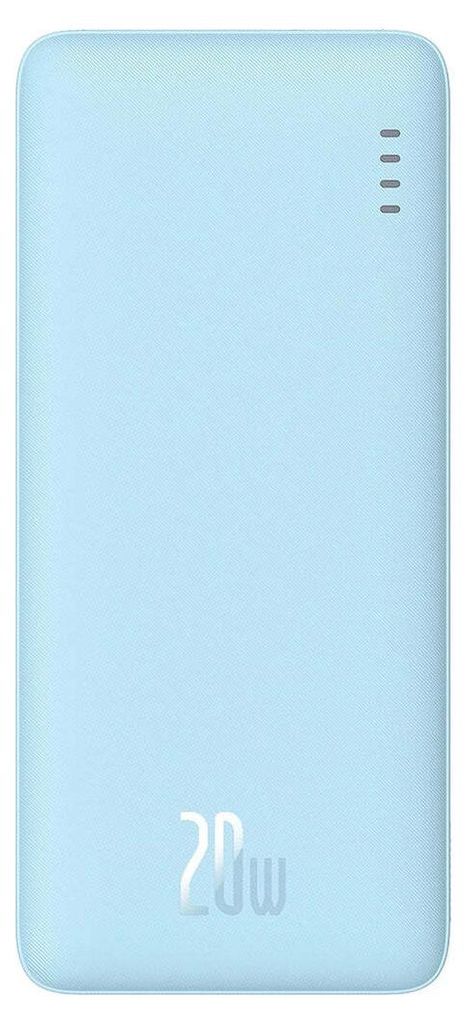 Baseus Powerbank P10022801313-00, 10000 mAh, 20 W, Blau