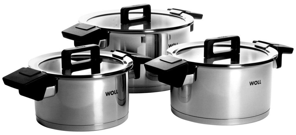Woll set de casseroles 6 pièces acier inoxydable Image du produit 
