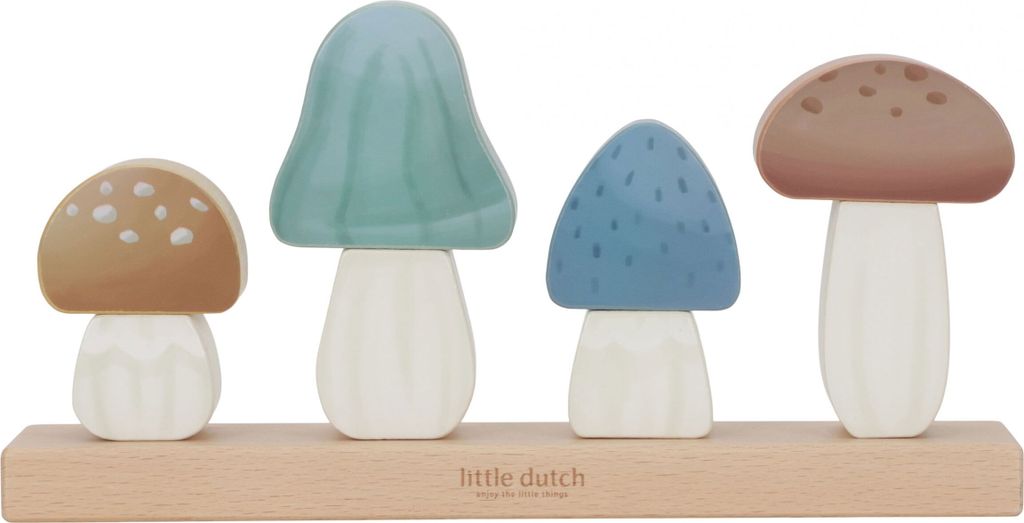 Little Dutch - Forest Friends - Stapelpilze