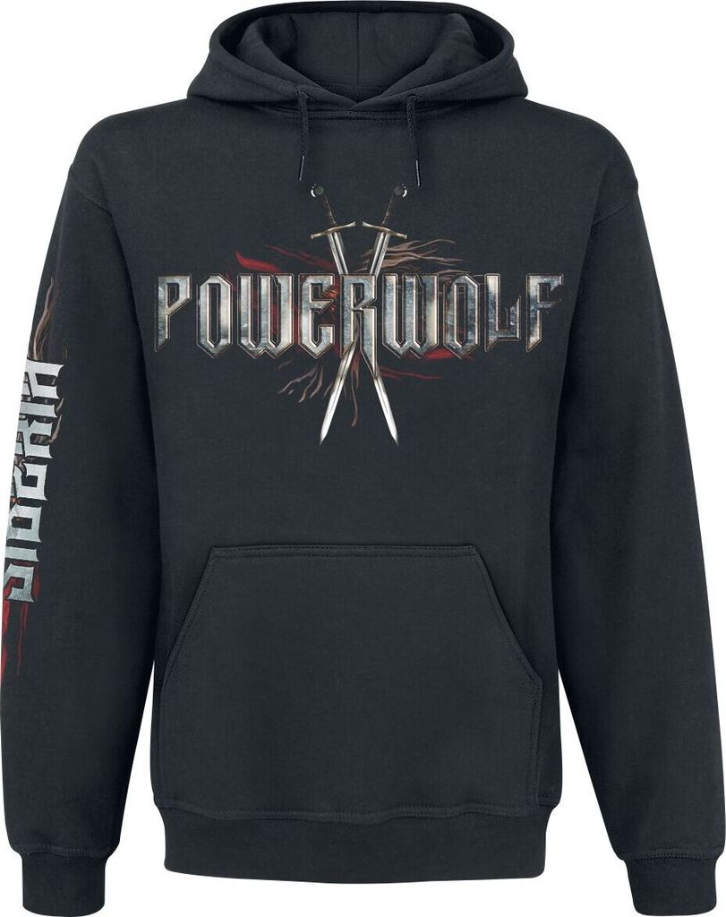 Powerwolf Kapuzenpullover Herren Nightside of Siberia schwarz M